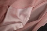 Pink elegant unique long tulle bias cut irregular pleated fishtail ball gown dinner party evening dress wedding adult ceremony birthday party HZ1023