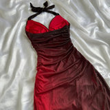 Burgundy red/indigo/navy blue shiny elegant strappy long tulle ball gown evening dress birthday party dress HZ1023