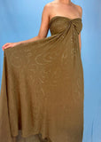 Matcha Green Sweet Exquisite Beading Long Chiffon Elegant Floor Length Ball Gown Evening Gown Party Dress Prom Dress HZ1023
