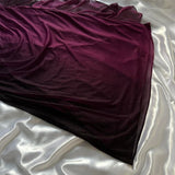 Charming Deep Purple Shiny Fashion Elegant Strap Long Chiffon prom dress Evening Dress Party Dress HZ1023