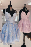 Short Black Off the Shoulder Lace Formal Homecoming Dresses HZ1023