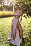 Sexy Prom Dress with Slit, Ball Gown, Dresses For Party, Evening Dress, Formal Dress HZ1023