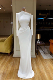 Mermaid Long Sleeves Prom Dress HZ1023