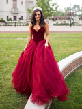 Princess Prom Dress, Prom Dresses, Evening Gown, Graduation School Party Dress, Winter Formal Dress HZ1023