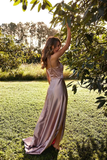 Sexy Prom Dress with Slit, Ball Gown, Dresses For Party, Evening Dress, Formal Dress HZ1023