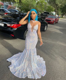 Prom dress wedding reception dress HZ1023