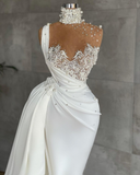 Prom dresses long white | Evening dresses cheap HZ1023