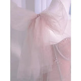 Pink Shiny Sweet A-Line Long Elegant Halter Neck Ball Gown Evening Dress HZ1023