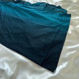Teal Fashion Shiny Gradient Straps Long Elegant Chiffon Ruffle Formal Prom Dress, Evening Dress, Party Dress HZ1023