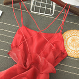 Cute tulle short dress party dress HZ1023